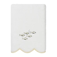 Linum Home Textiles Fish School Scallop 3-pc. Quick Dry Bath Towel Set