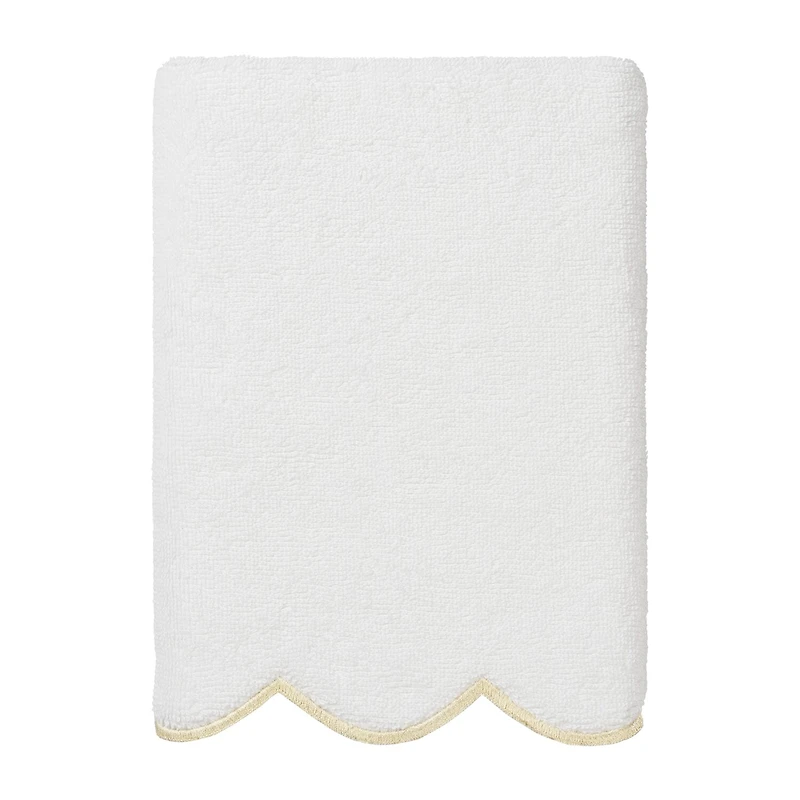 Linum Home Textiles Adornia Scallop 6-pc. Quick Dry Bath Towel Set