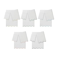 Linum Home Textiles Adornia Scallop 3-pc. Quick Dry Bath Towel Set