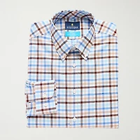 Stafford Coolmax All Season Ecomade Oxford Mens Regular Fit Stretch Fabric Wrinkle Free Long Sleeve Dress Shirt