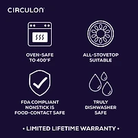 Circulon A1 Series with Scratch Defense 5-qt. Dutch Oven