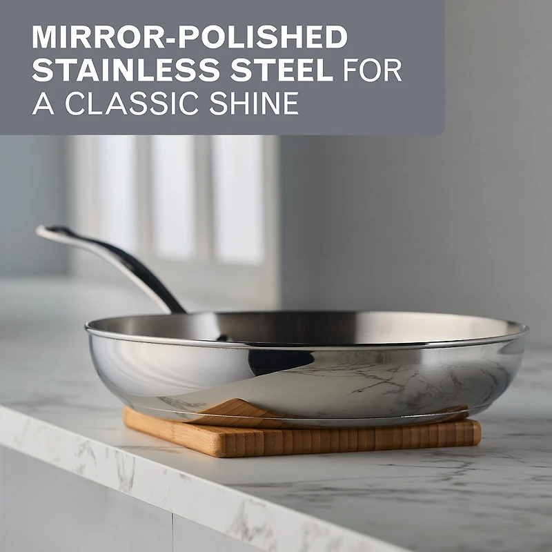 Farberware Millennium Stainless Steel 12.25" Skillet