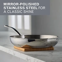 Farberware Millennium Stainless Steel 12.25" Skillet