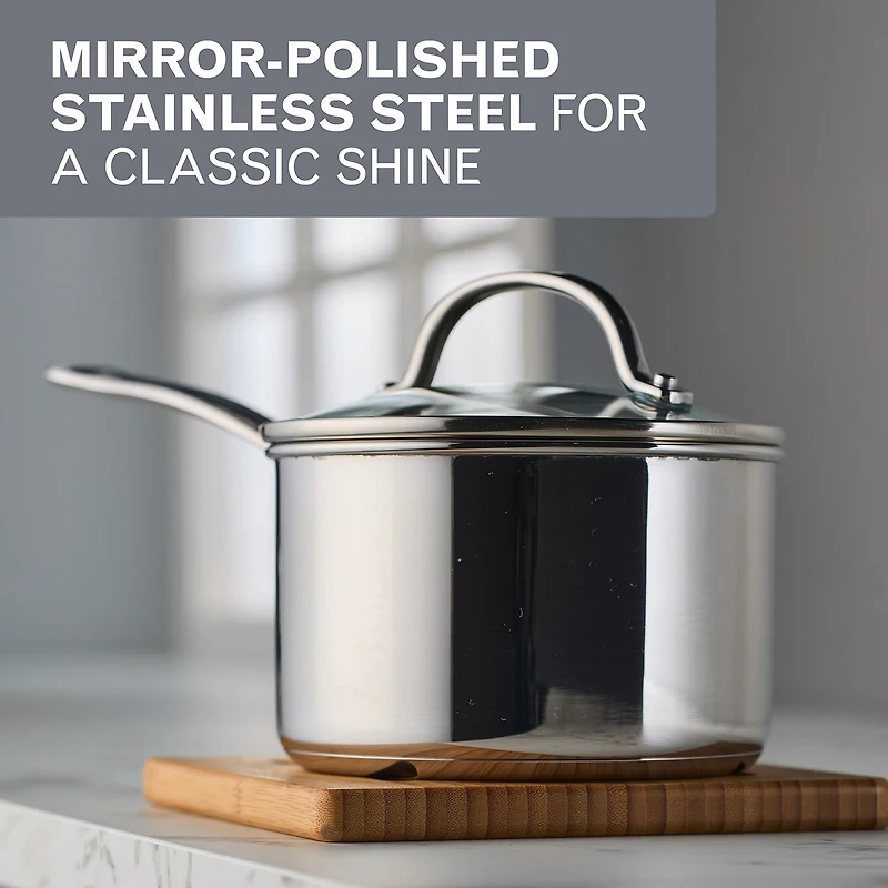 Farberware Millennium Stainless Steel 10-pc. Cookware Set