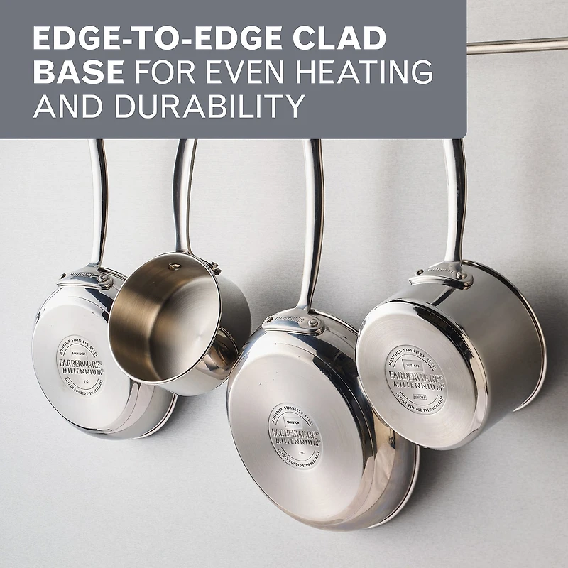 Farberware Millennium Stainless Steel 10-pc. Cookware Set