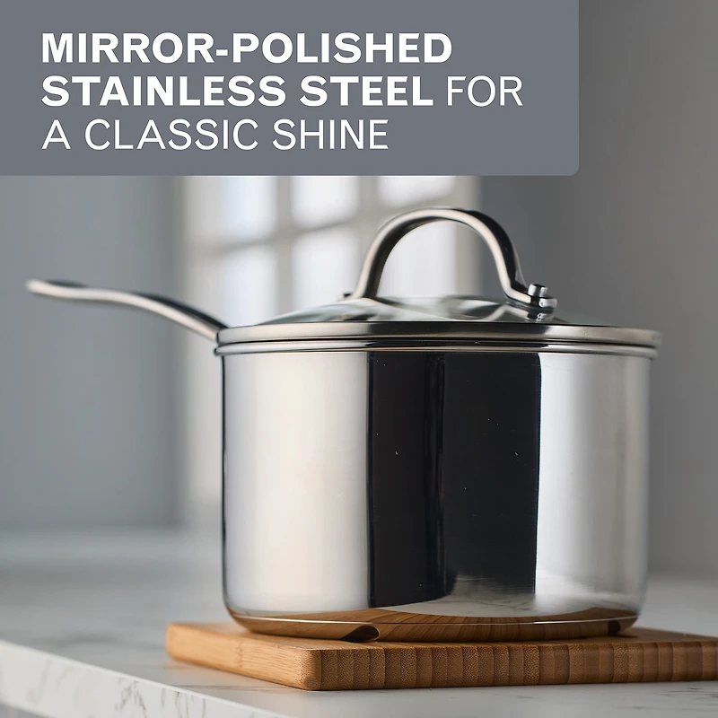 Farberware Millennium Stainless Steel 3-qt. Sauce Pan