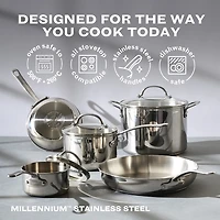 Farberware Millennium Stainless Steel 8-qt. Stockpot