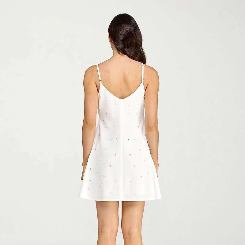 City Triangle Womens Juniors Sleeveless A-Line Dress