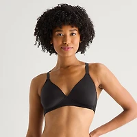Arizona Body Cloud Kissed Wireless Triangle Plunge Pullover Bra