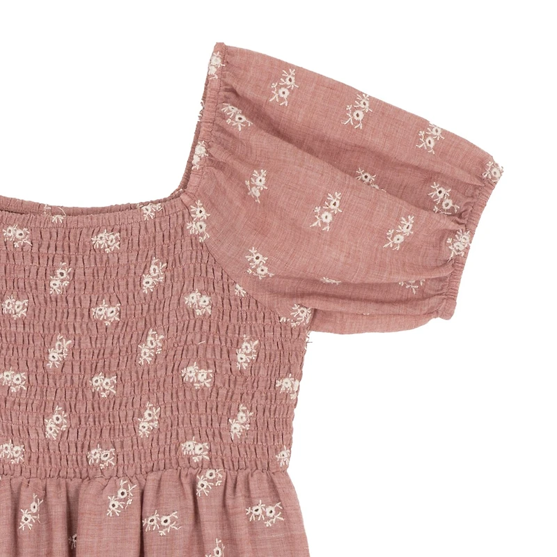 Rare Editions Big Kid Girls Short Sleeve Maxi Dress