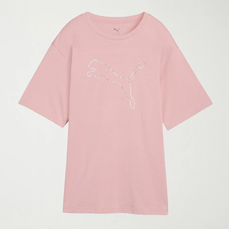 PUMA Womens Crew Neck Short Sleeve Active T-Shirt