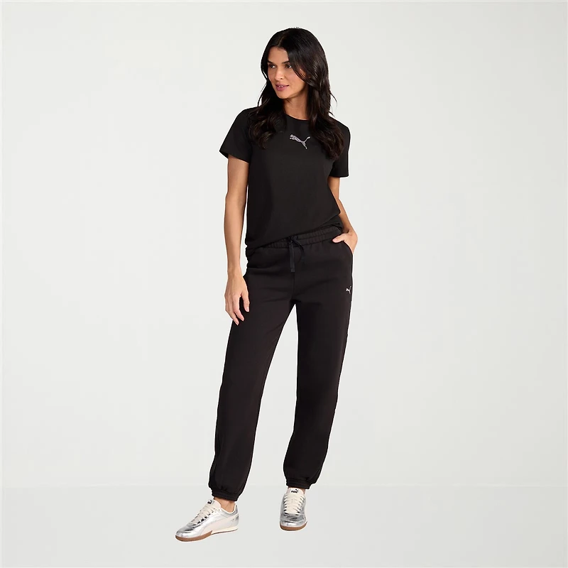 PUMA Womens Crew Neck Short Sleeve Active T-Shirt