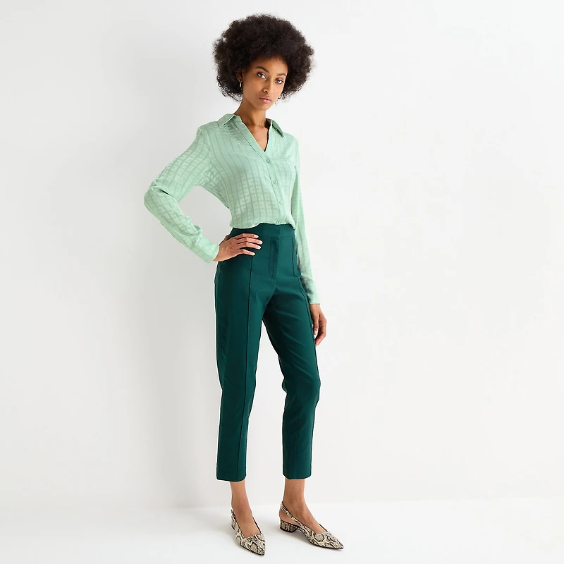 Worthington Tall Womens Luxe Skinny Pant