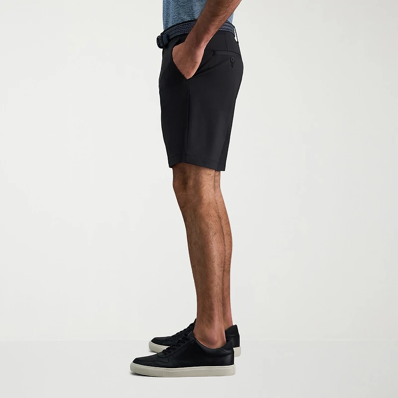 Haggar Sport Performance Mens 9" Stretch Fabric Chino Short