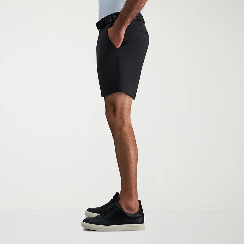 Haggar Sport Performance Mens 7" Stretch Fabric Chino Short