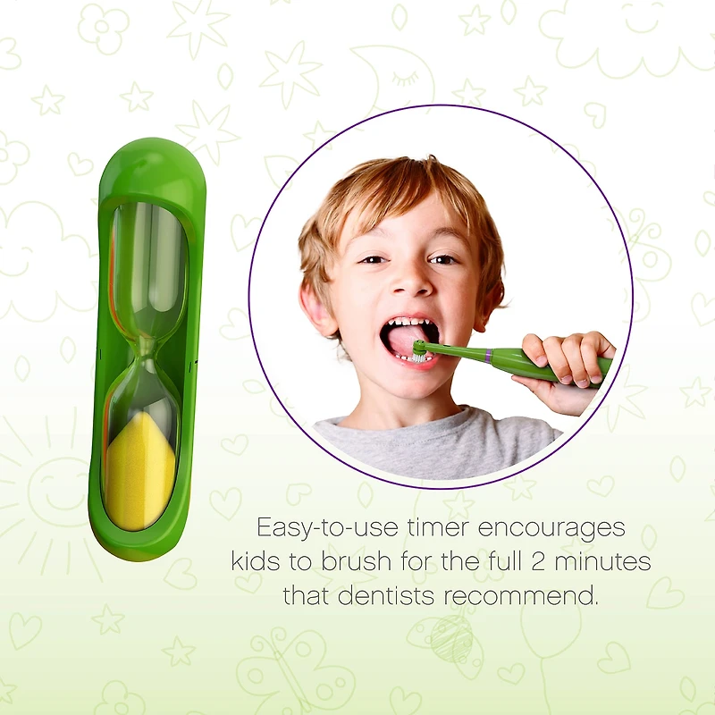 Brusheez Children's Electronic Toothbrush Set – Snappy the Croc