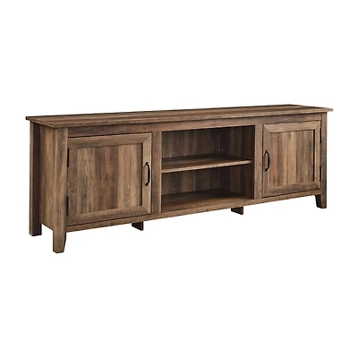 Modern Farmhouse 70" Wood TV Stand