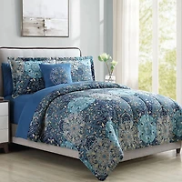 Modern Threads Granada Reversible Complete Bedding Set with Sheets
