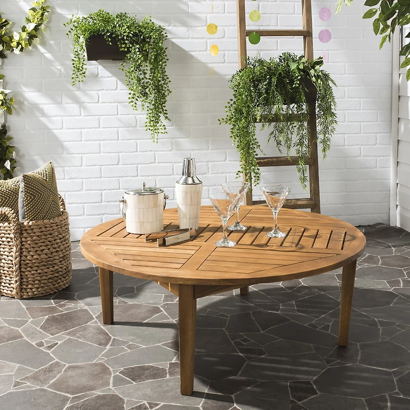 Safavieh Danville Outdoor And Patio Collection Weather Resistant Coffee Table