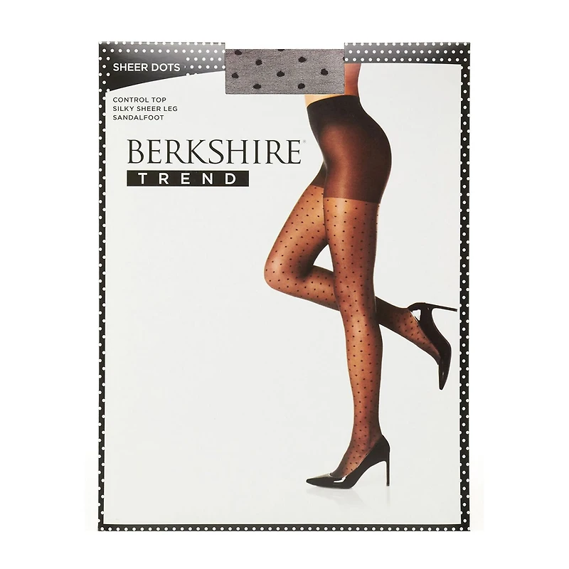 Berkshire Hosiery Sheer Dot Pantyhose 8012