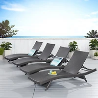 Salem Adjustable 4-pc. Lounge Chair