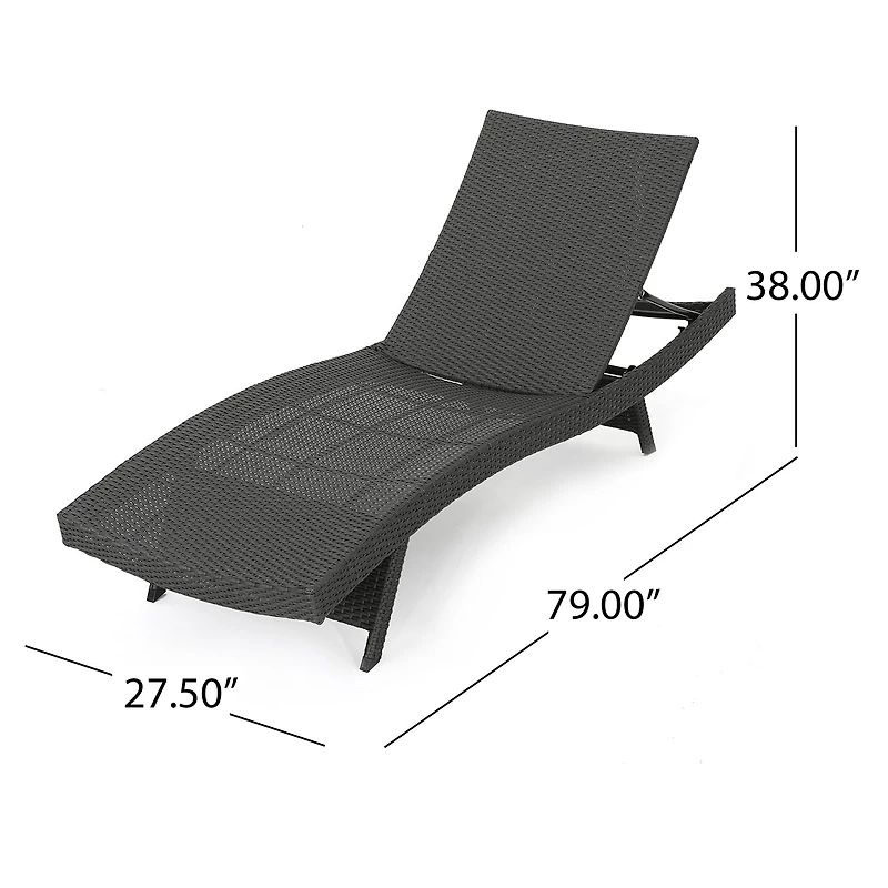 Salem Adjustable 4-pc. Lounge Chair