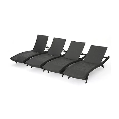 Salem Adjustable 4-pc. Lounge Chair