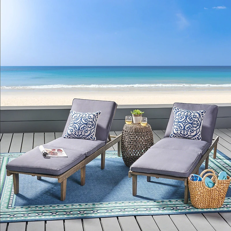 Ariana Adjustable 2-pc. Lounge Chair