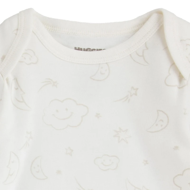 Huggies Baby Boys Crew Neck Long Sleeve 2-pc. Nightgown
