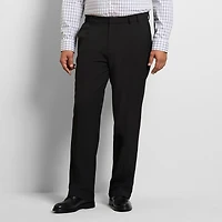 Van Heusen Everyday Defense Stain Shield Mens Straight Fit Big and Tall Dress Pleated Pant