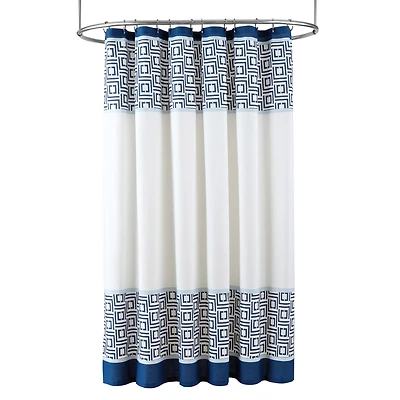 Liz Claiborne Logo Shower Curtain