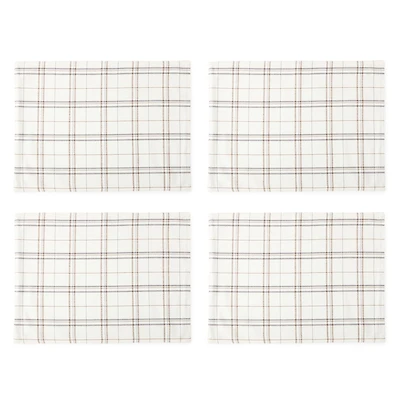 Linden Street Windowpane 4-pc. Placemat