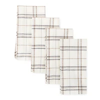 Linden Street Windowpane 4-pc. Napkins