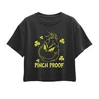 Big Kid Girls Round Neck Short Sleeve Regular Fit Snoopy Graphic T-Shirt