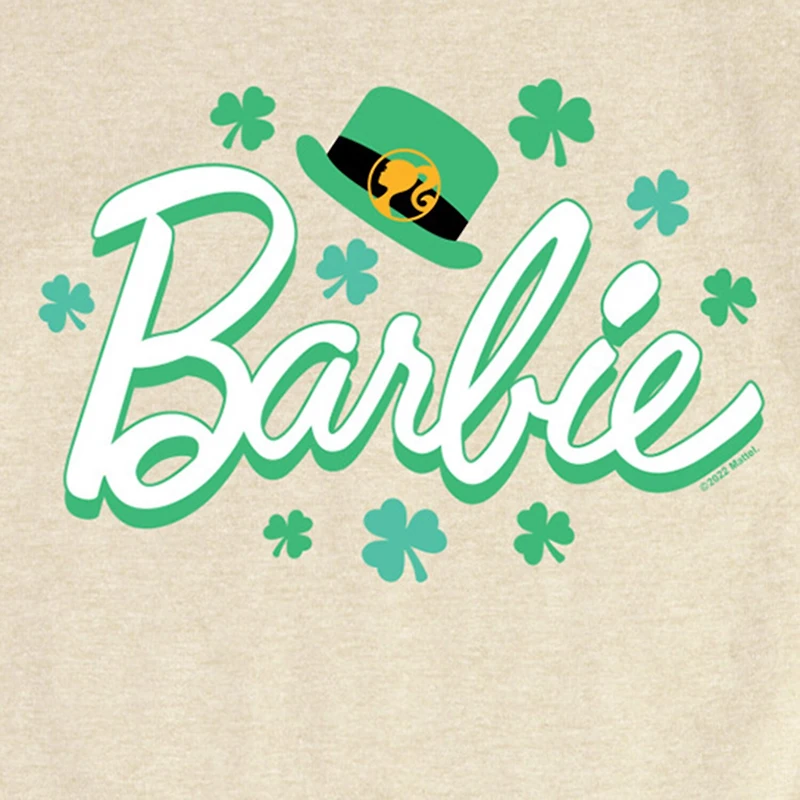 Big Kid Girls Round Neck Short Sleeve Regular Fit Barbie Graphic T-Shirt