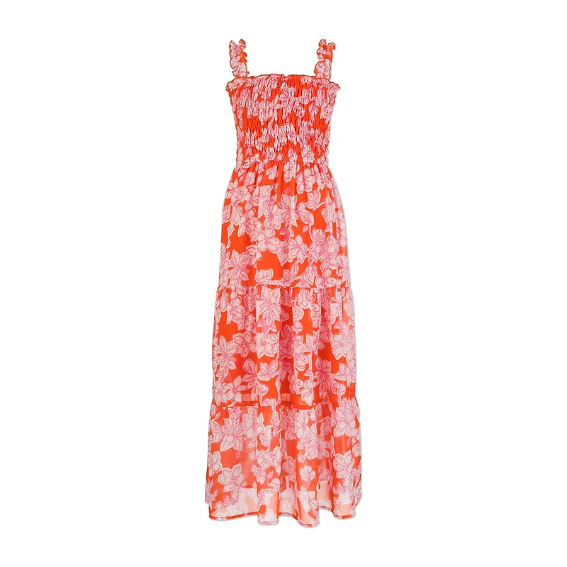 Speechless Big Kid Girls Sleeveless Floral Maxi Dress