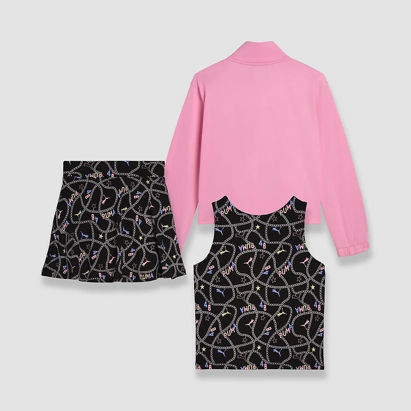 PUMA Big Kid Girls 3-pc. Skort Set