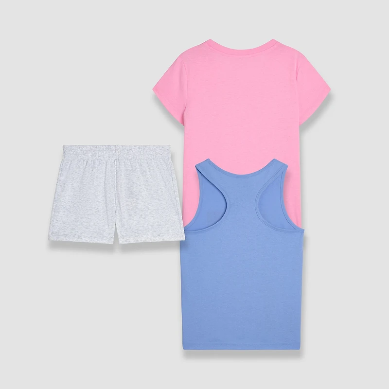 PUMA Big Kid Girls 3-pc. Short Set