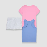 PUMA Big Kid Girls 3-pc. Short Set