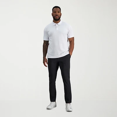 Haggar Sport Mens Athletic Fit Flat Front Pant