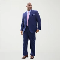 J. Ferrar Ultra Comfort Mens Big and Tall Regular Fit Flat Front Suit Pant