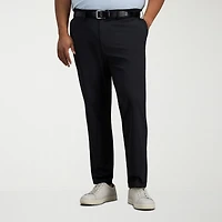 Haggar Sport Travel Performance Mens Straight Fit Big and Tall Flat Front Pant