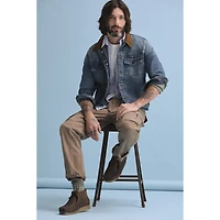Clarks Mens Wallaston Flat Heel Chukka Boots