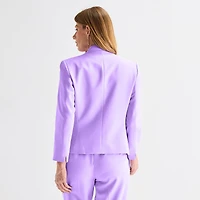 Black Label by Evan-Picone Womens Classic Fit Suit Jacket
