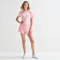 Xersion Ruffle Womens 3 1/2" Running Short