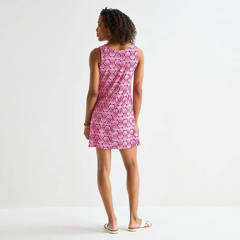St. John's Bay Womens Sleeveless A-Line Dress
