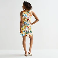 St. John's Bay Womens Sleeveless A-Line Dress