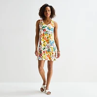 St. John's Bay Womens Sleeveless A-Line Dress