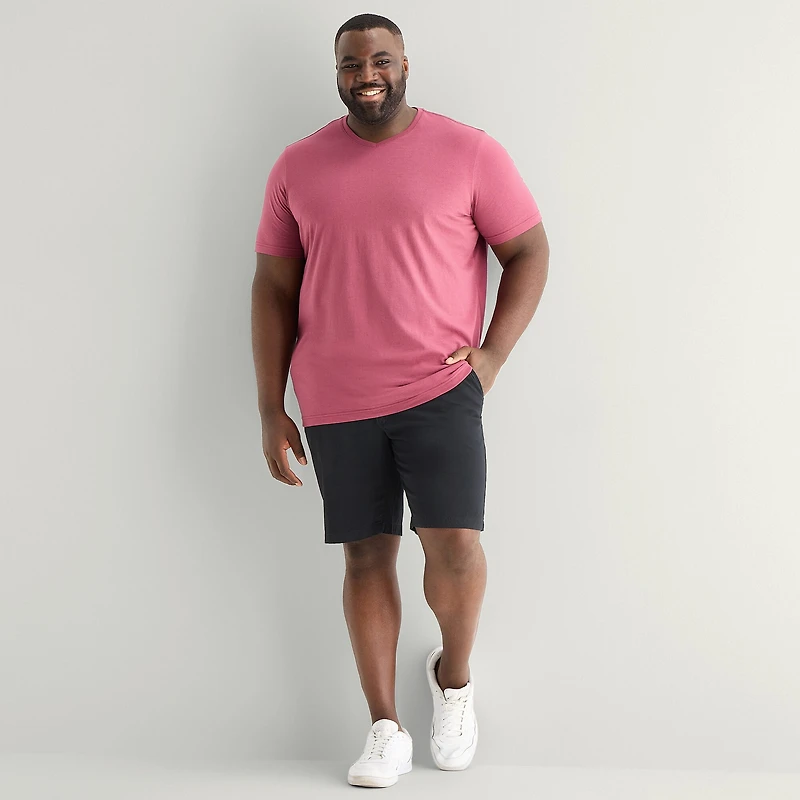 St. John's Bay Mens 10" Big and Tall Stretch Fabric Chino Short