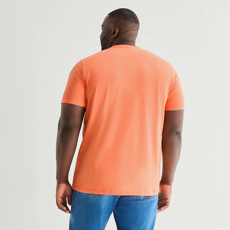 St. John's Bay Super Soft Mens Crew Neck Short Sleeve Big and Tall T-Shirt